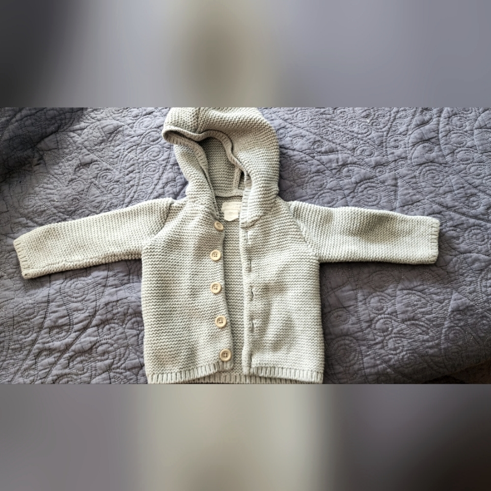 Carter's little planet organic cotton cardigan